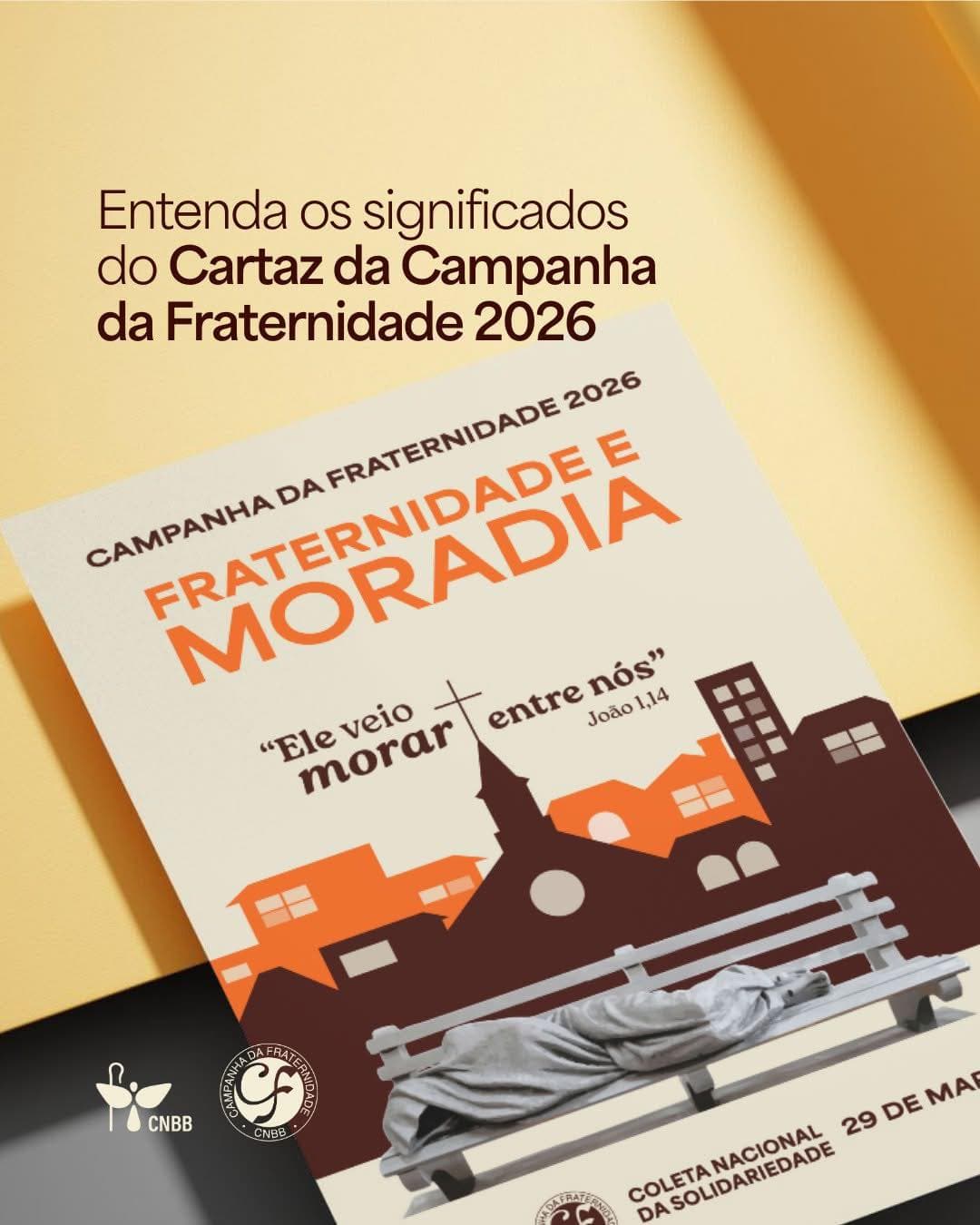 O cartaz da Campanha da Fraternidade 2026